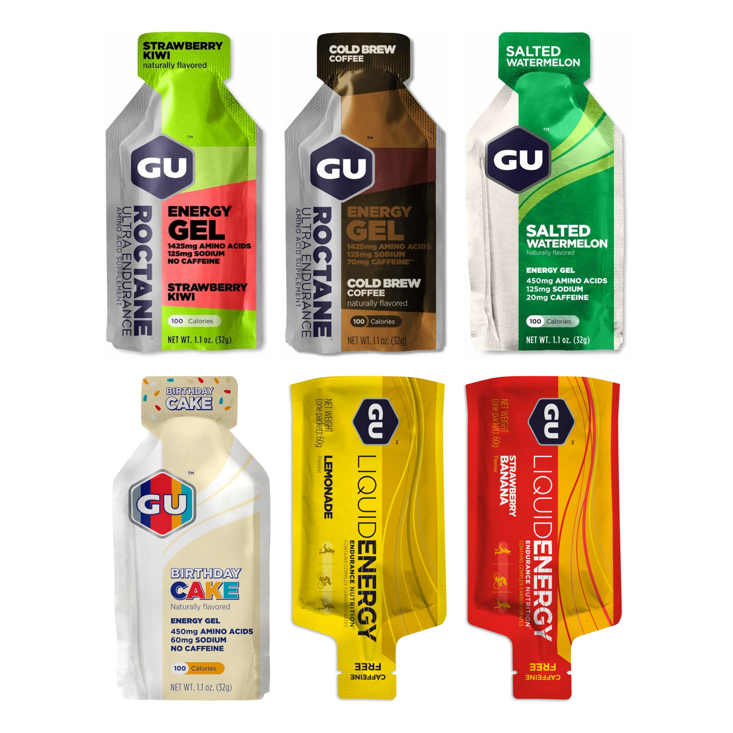 GU Energy Gel Tryout Pack