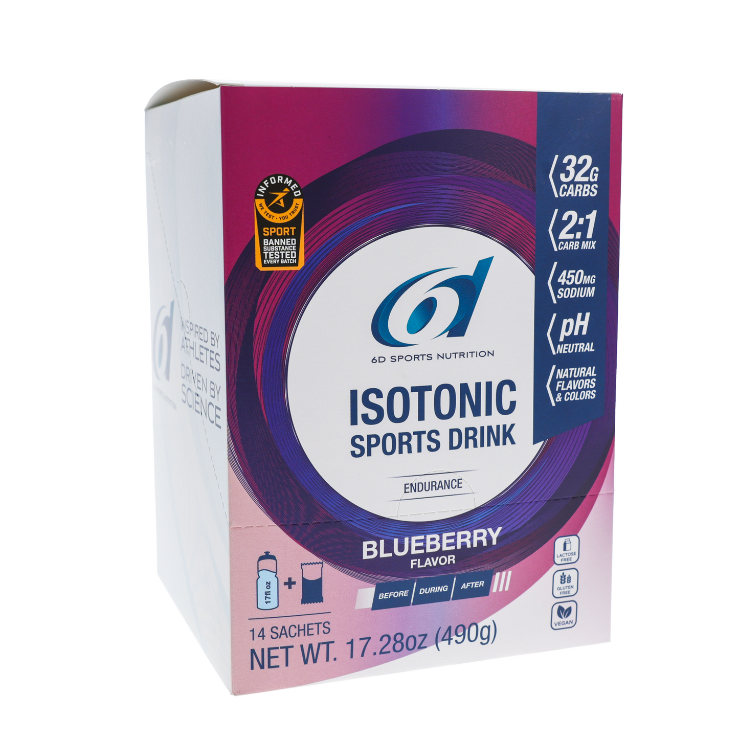 6d Sports Nutrition Isotonic Drink Mix
