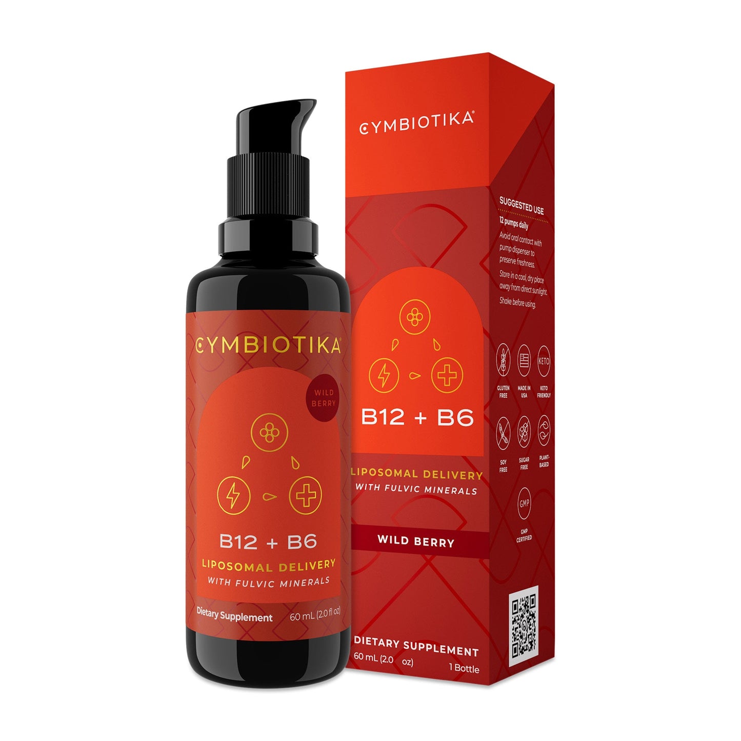Cymbiotika Liposomal Vitamin B12 + B6
