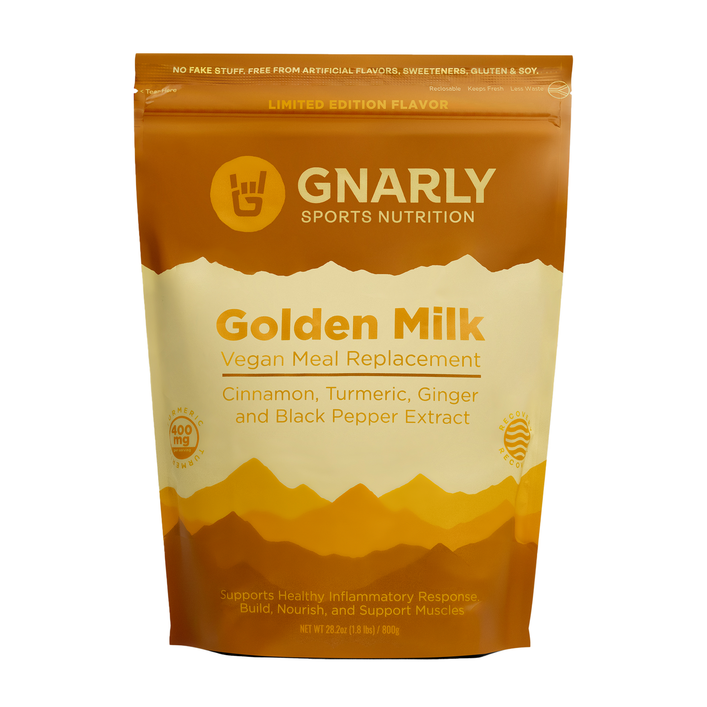 Gnarly Nutrition Vegan Golden Milk Protein