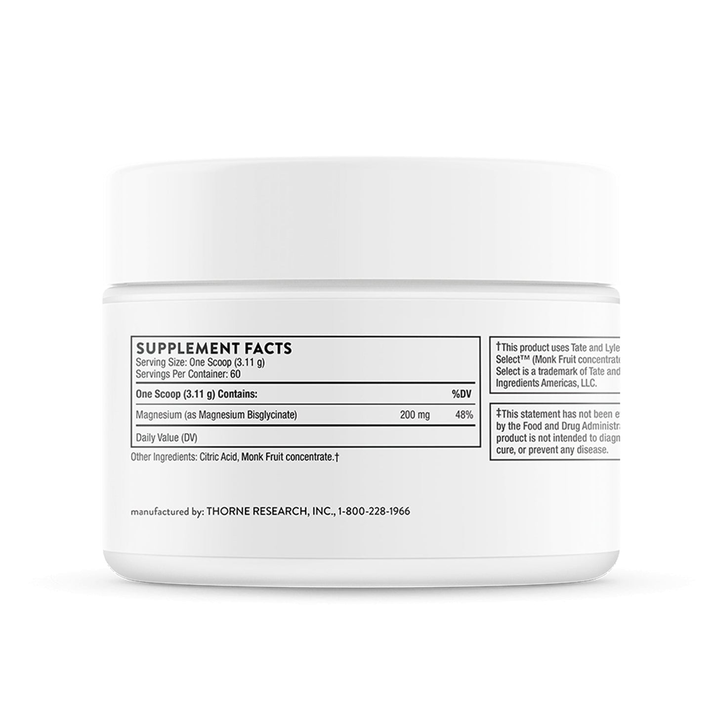 Thorne Magnesium Bisglycinate