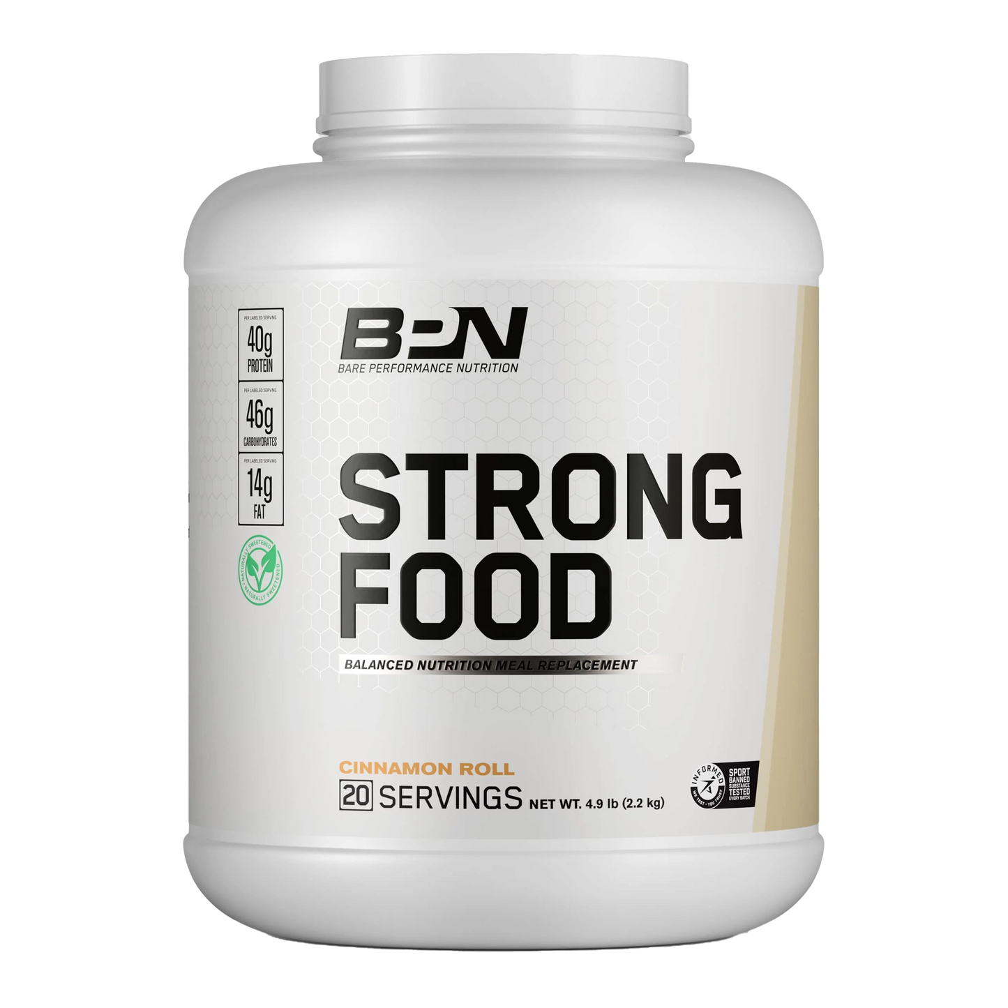 Bare Performance Nutrition Strong Food