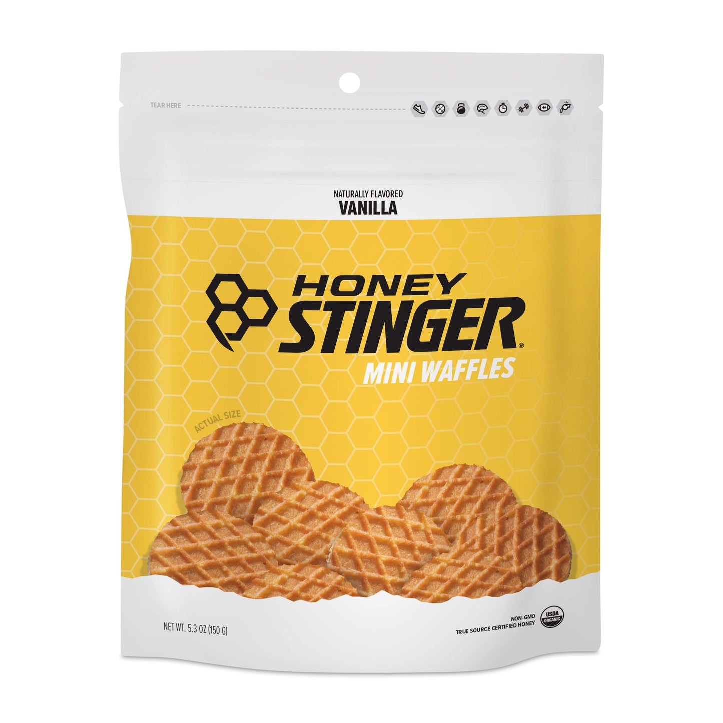 Honey Stinger Mini Waffles-Vanilla-The Feed