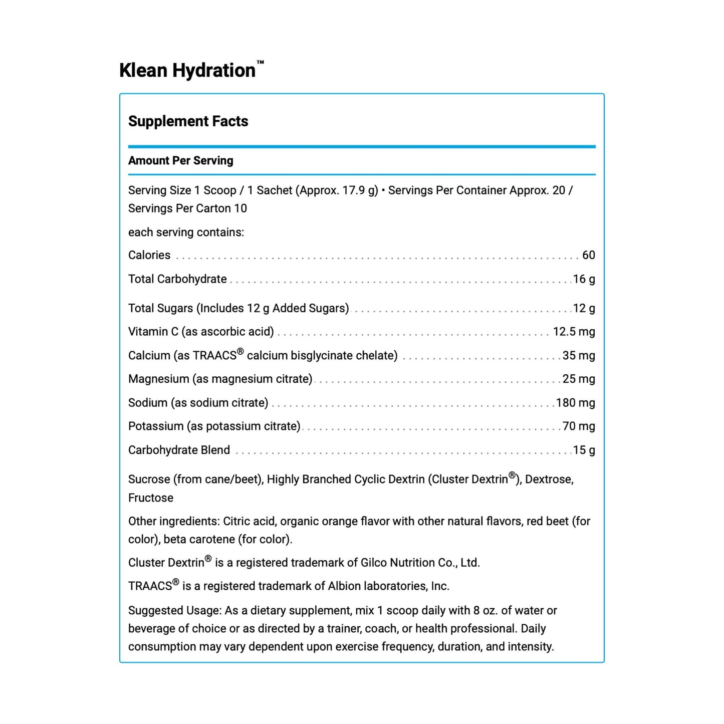Klean Athlete Hydration