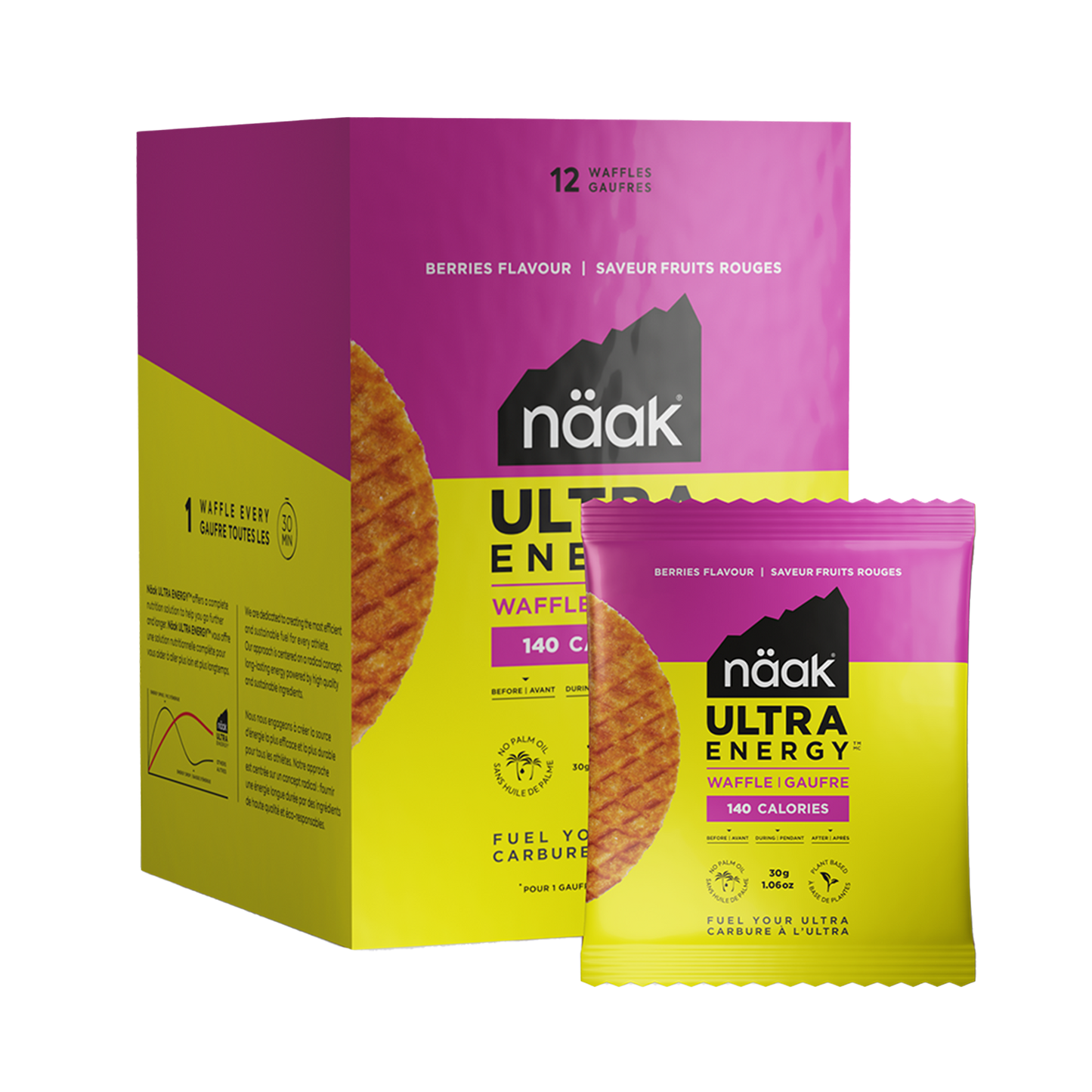 Näak Ultra Energy Waffles