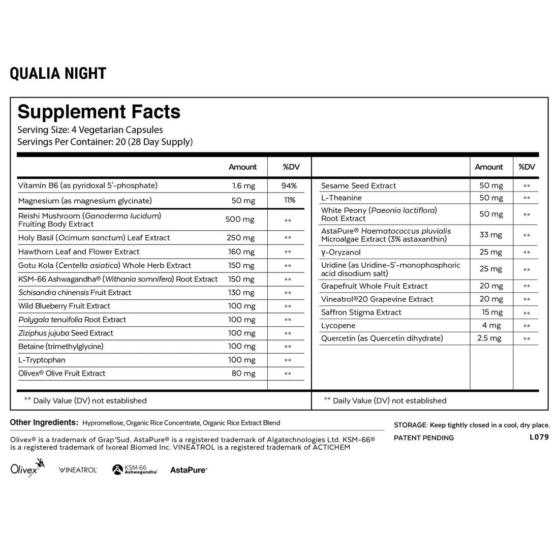 Neurohacker Collective Supplements Neurohacker Collective Qualia Night
