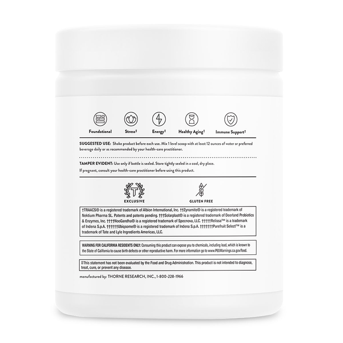 Thorne Daily Greens Plus