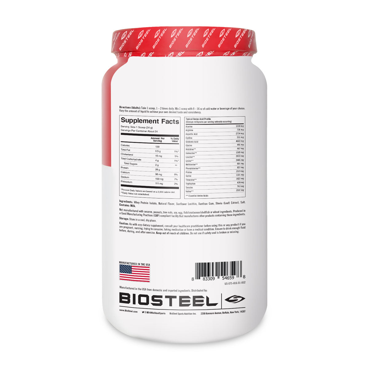 Biosteel Sports 100% Whey Protein