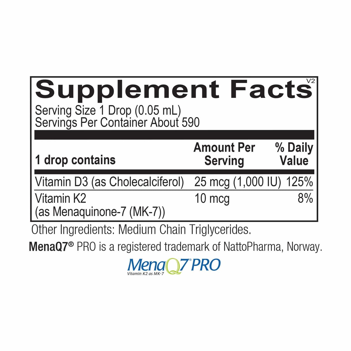 SwissRX Supplements 30ml SwissRX Vitamin D3/K2