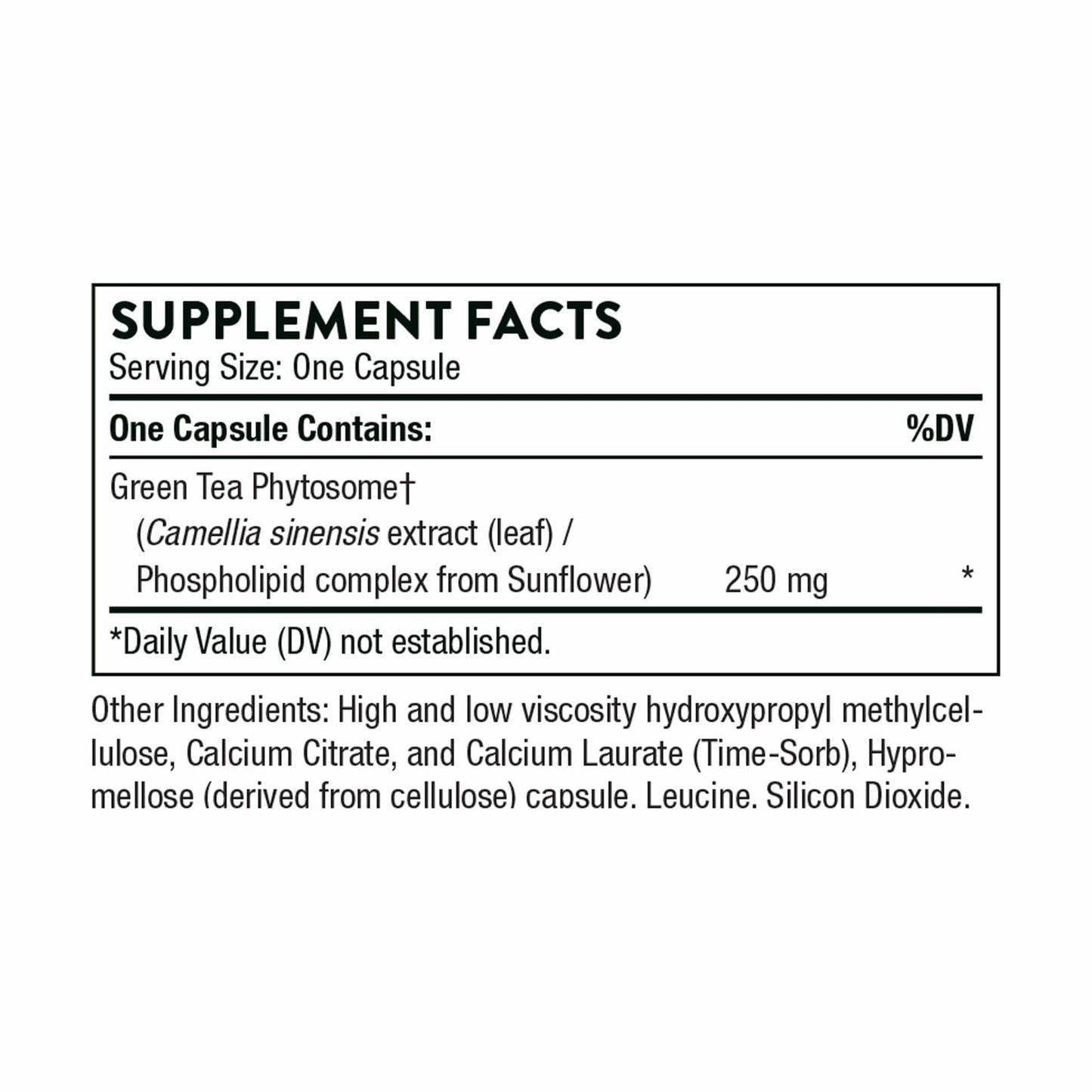 Thorne Green Tea Phytosome