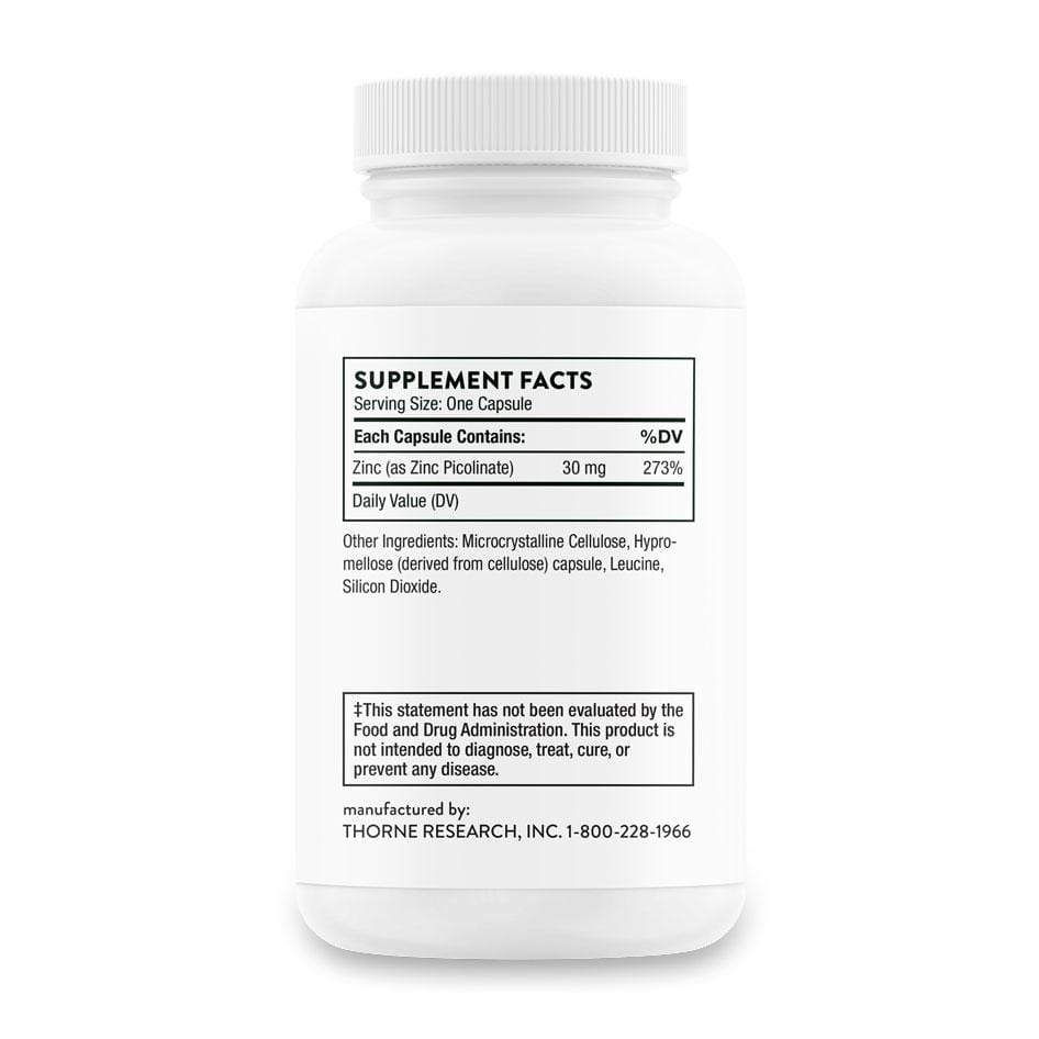 Thorne Zinc Picolinate-The Feed