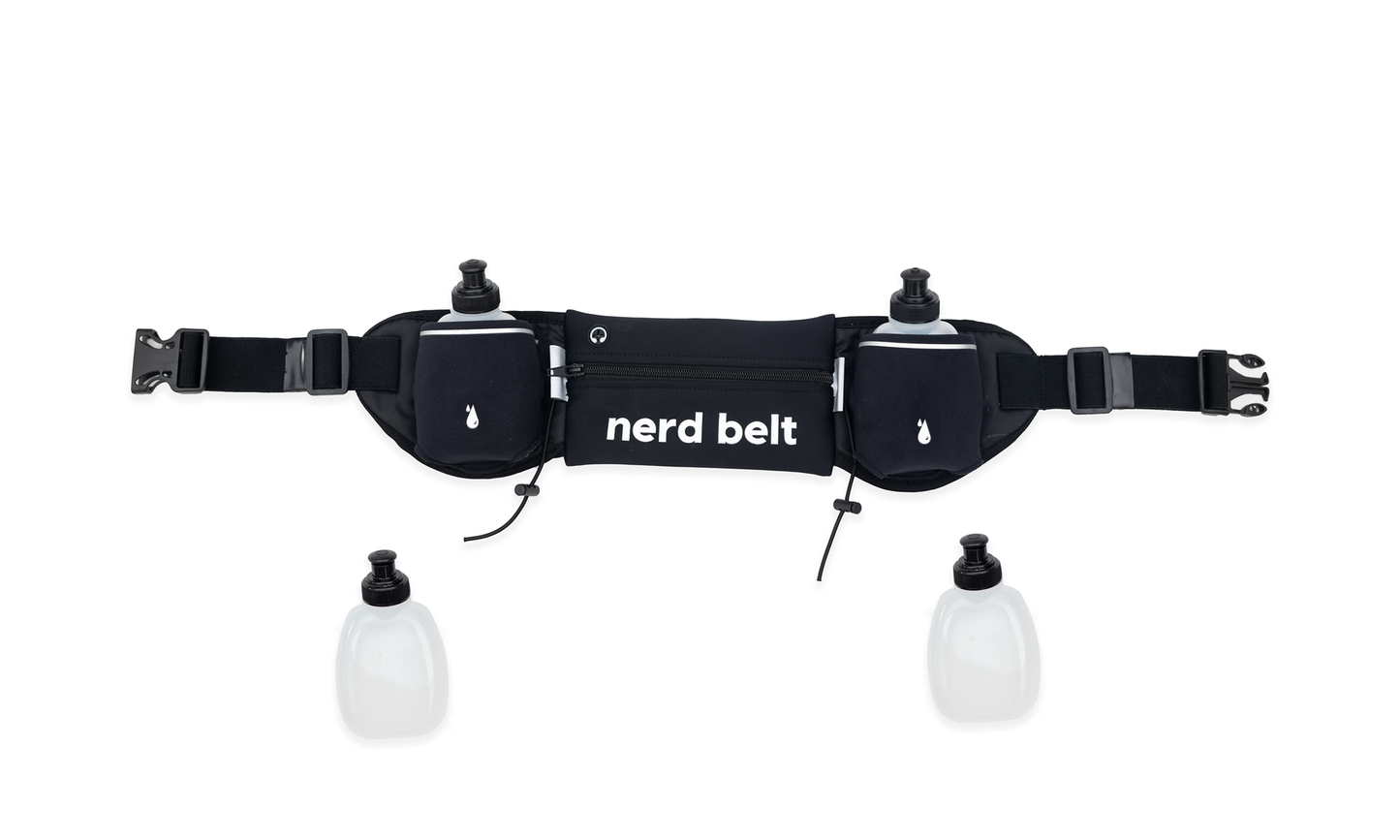 Nerd Belt V1 Triathlon Belt with 200ml Bottles
