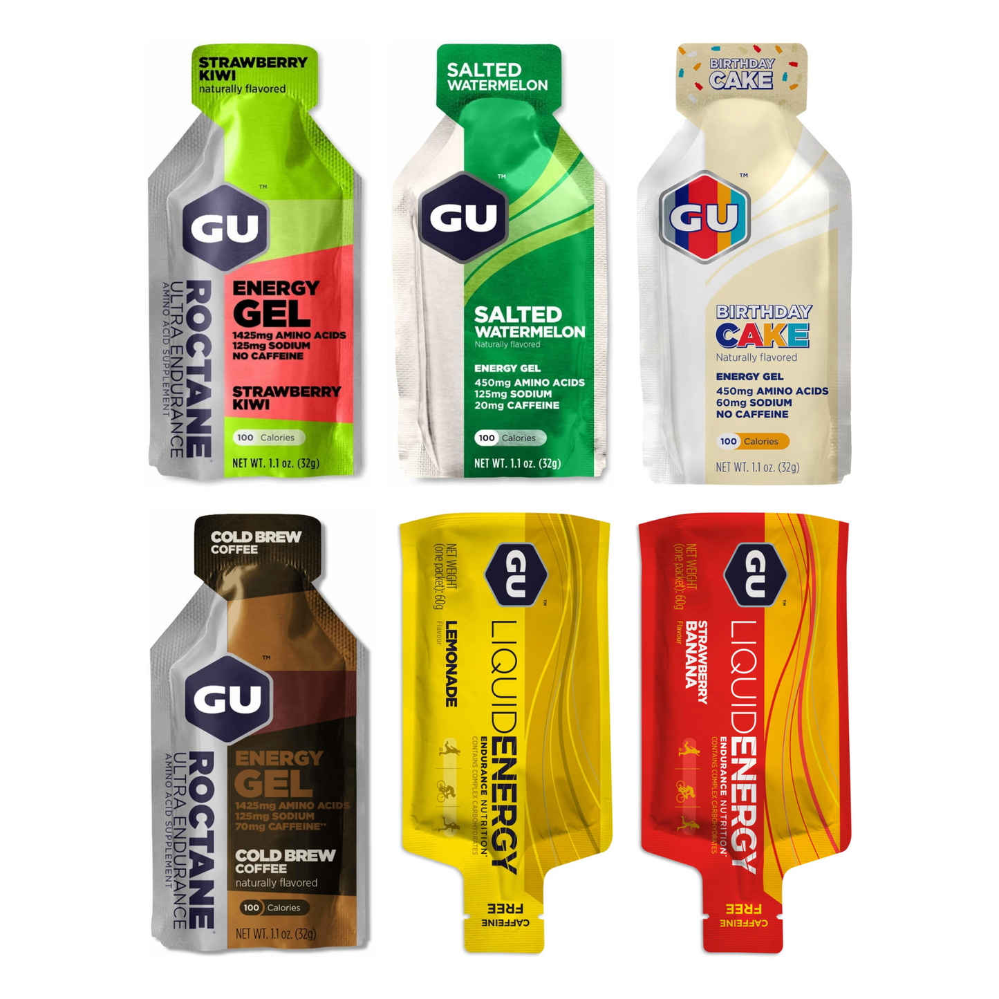GU Energy Gel Tryout Pack