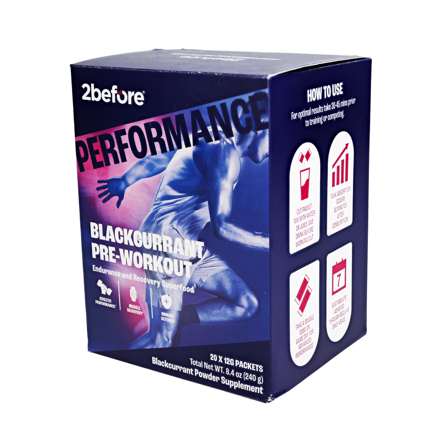 2Before Blackcurrant Pre-workout