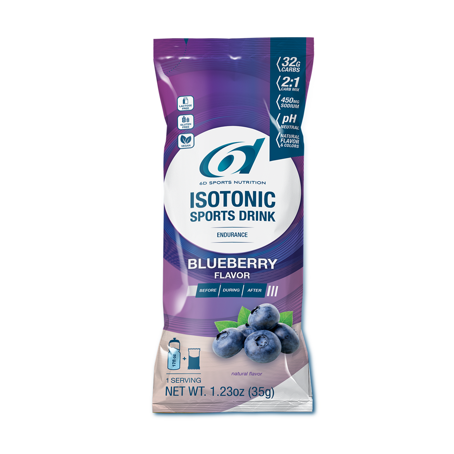 6d Sports Nutrition Isotonic Drink Mix