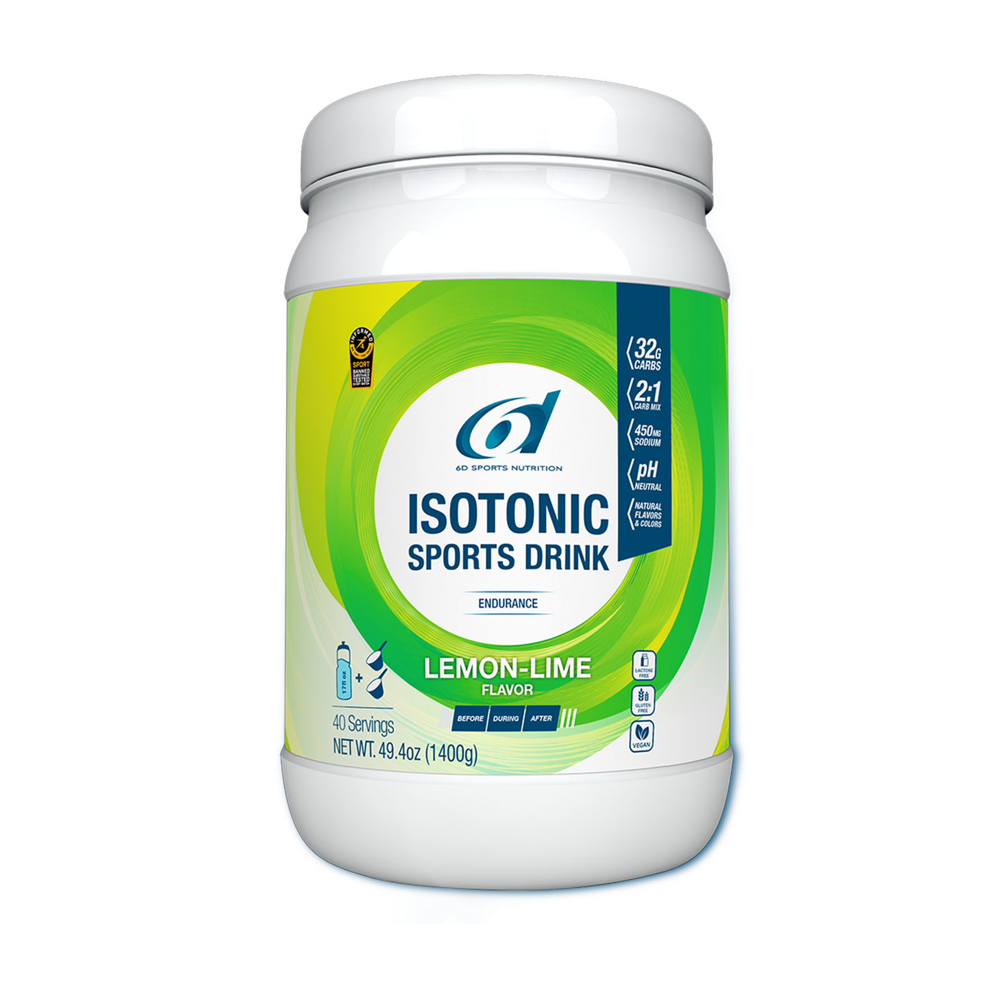 6d Sports Nutrition Isotonic Drink Mix
