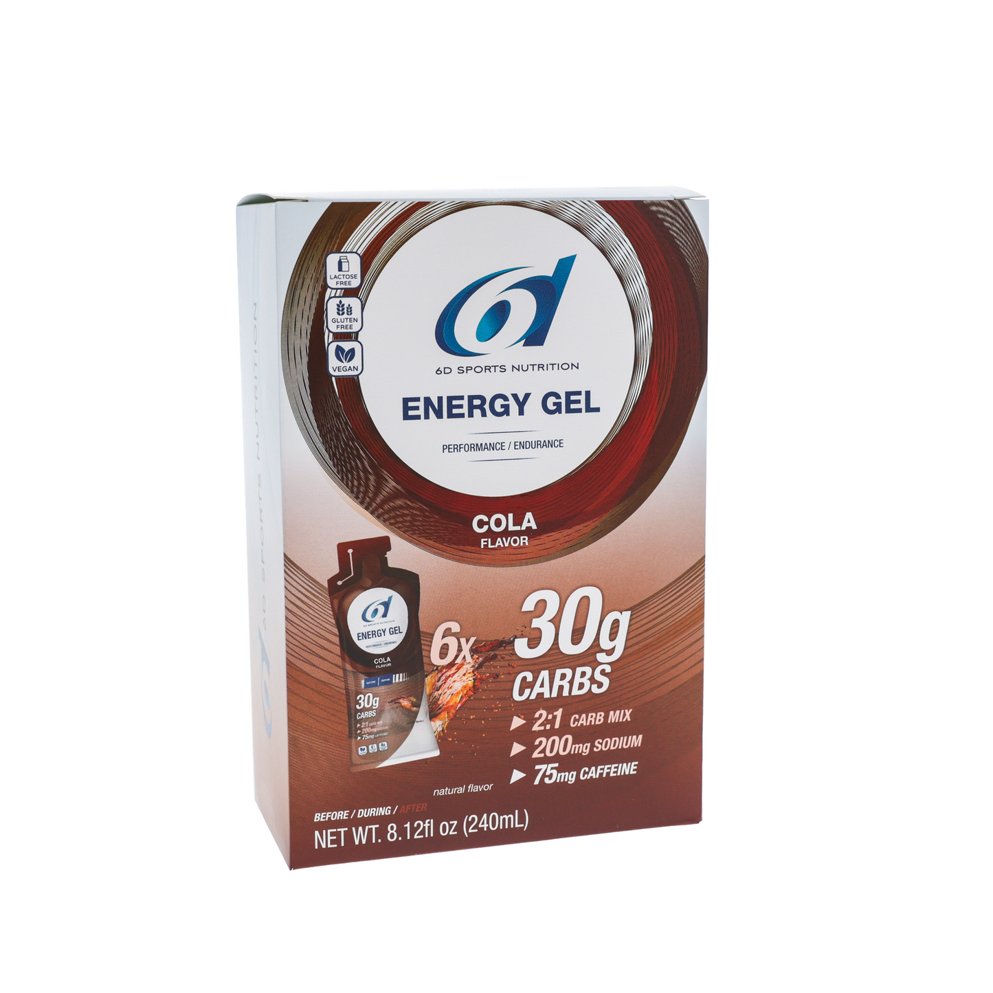 6d Sports Nutrition Energy Gel