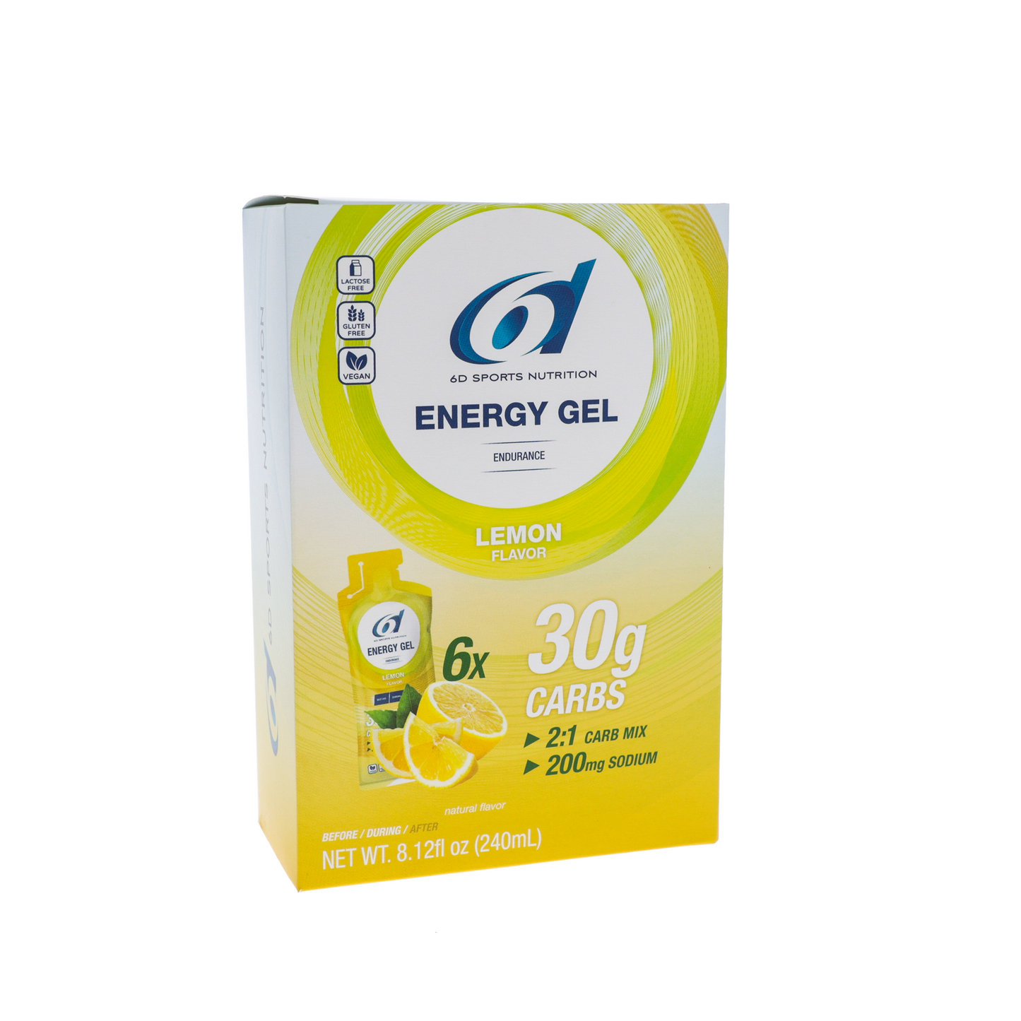 6d Sports Nutrition Energy Gel