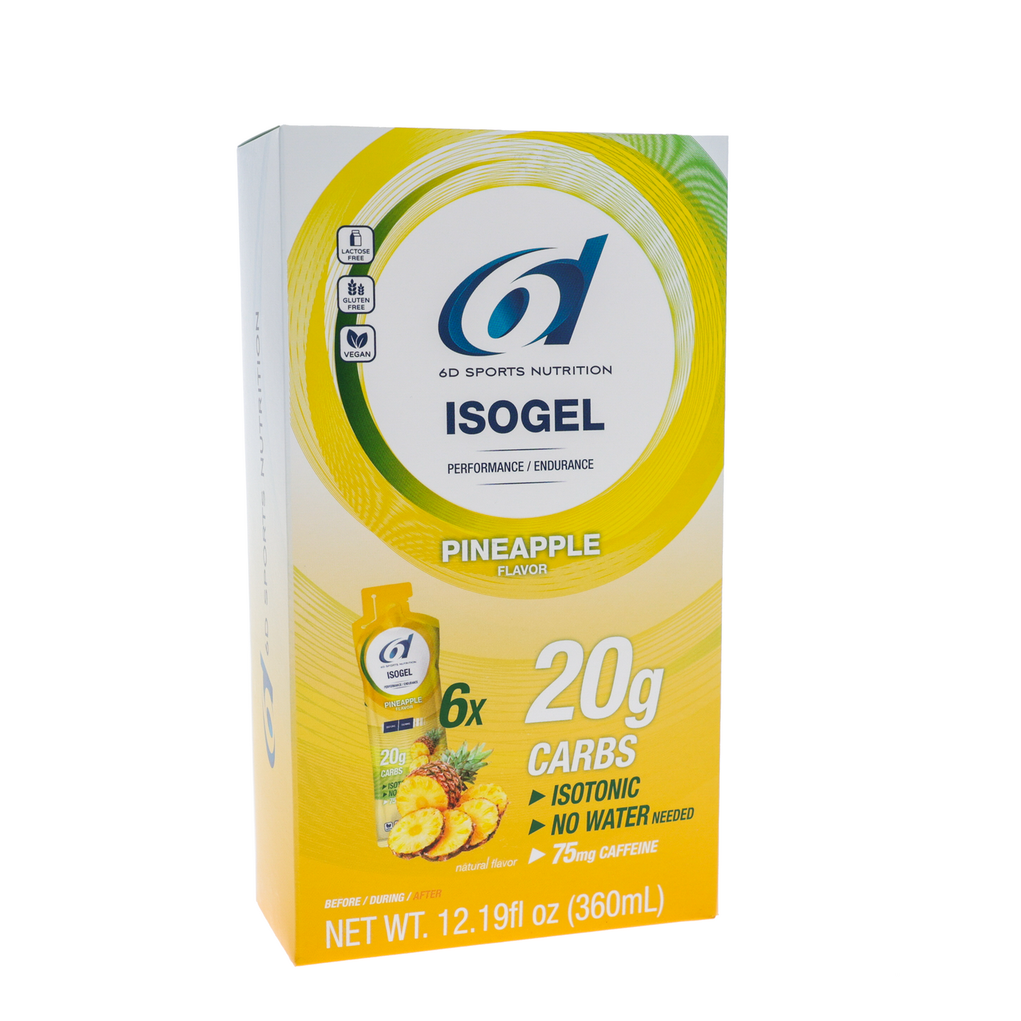 6d Sports Nutrition Iso Gel