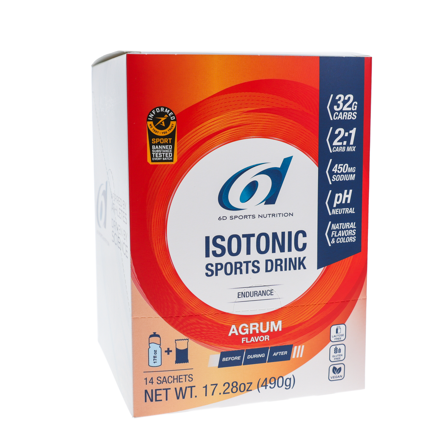 6d Sports Nutrition Isotonic Drink Mix