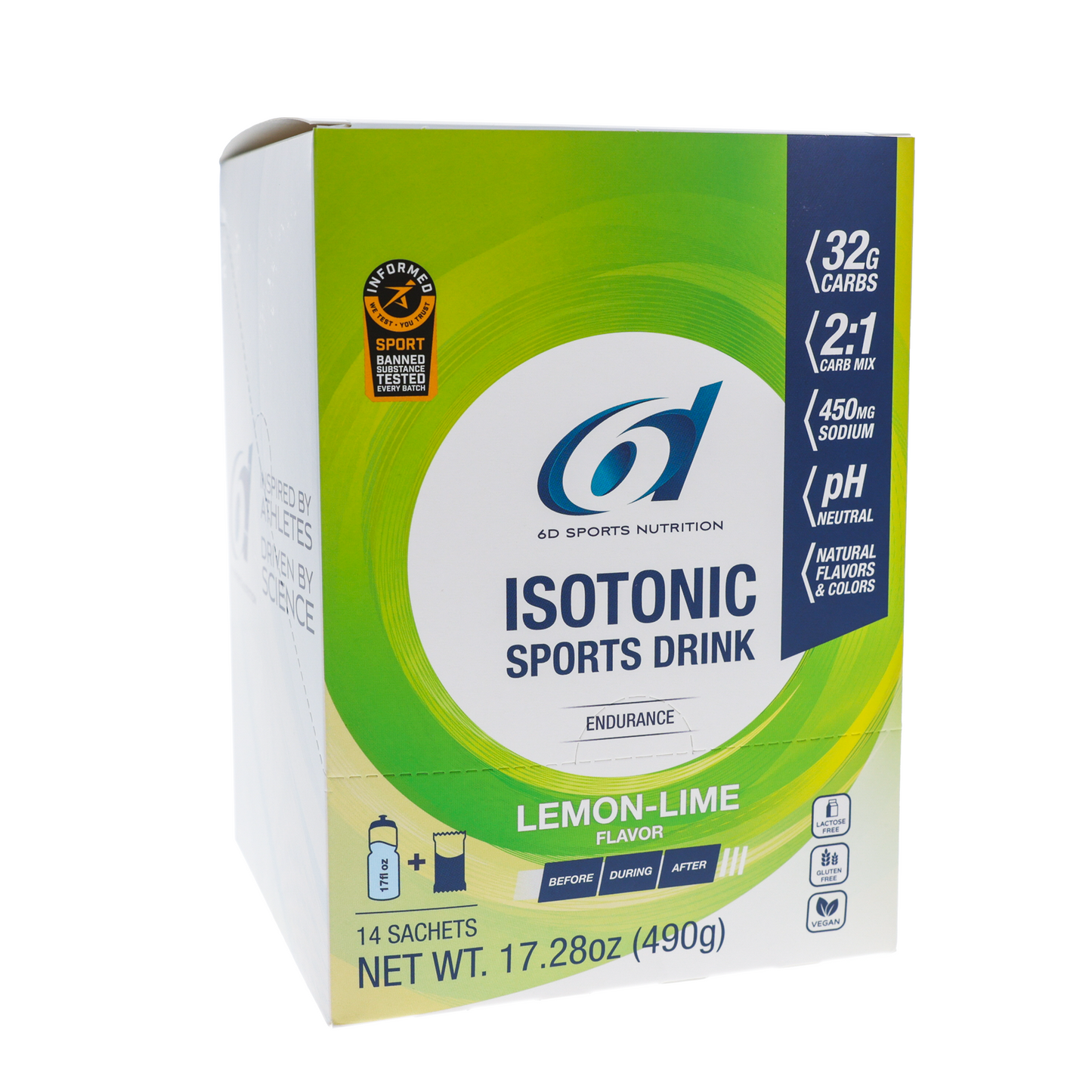 6d Sports Nutrition Isotonic Drink Mix