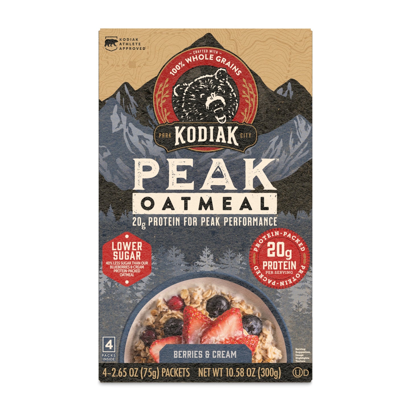 Kodiak Cakes Peak Oatmeal Packets