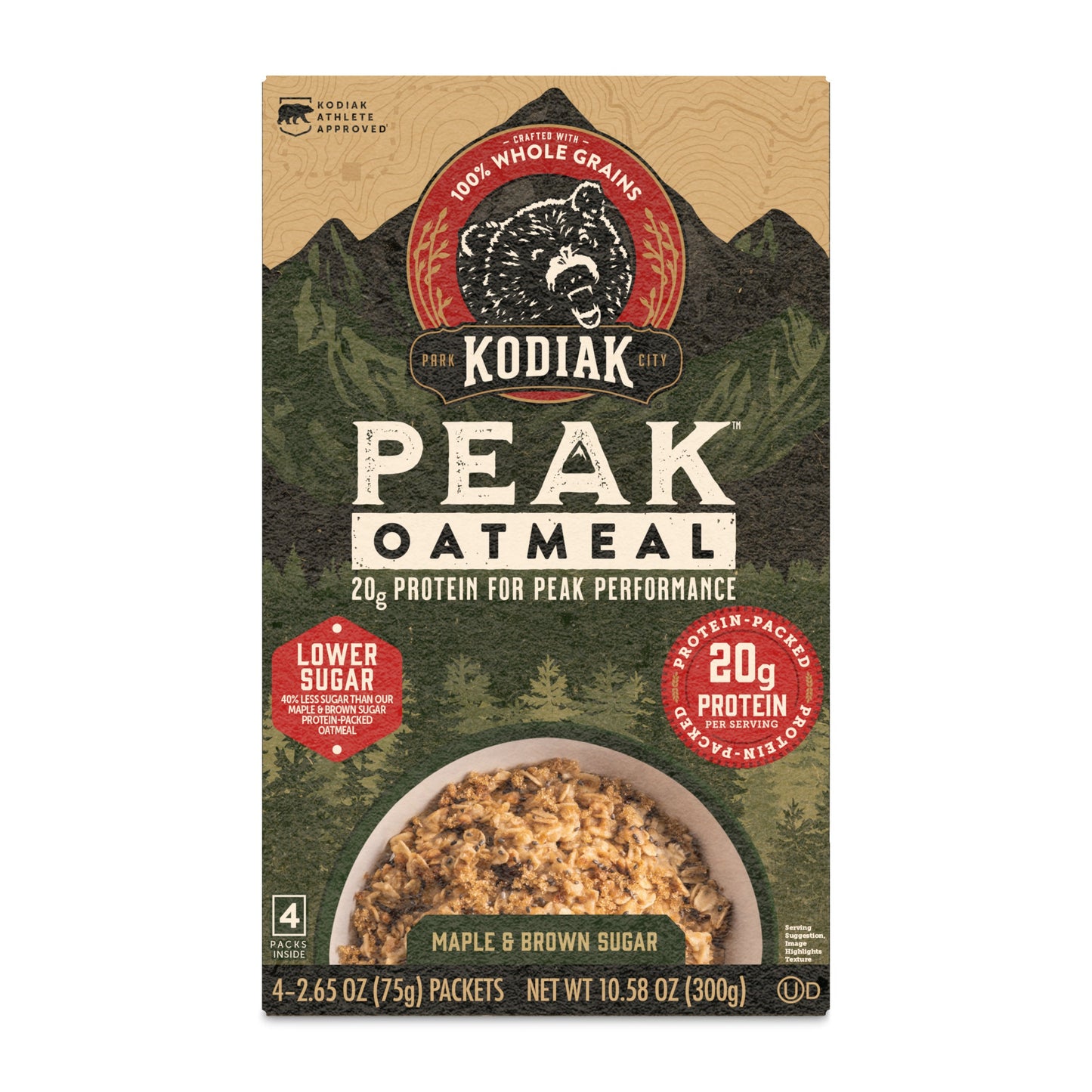 Kodiak Cakes Peak Oatmeal Packets