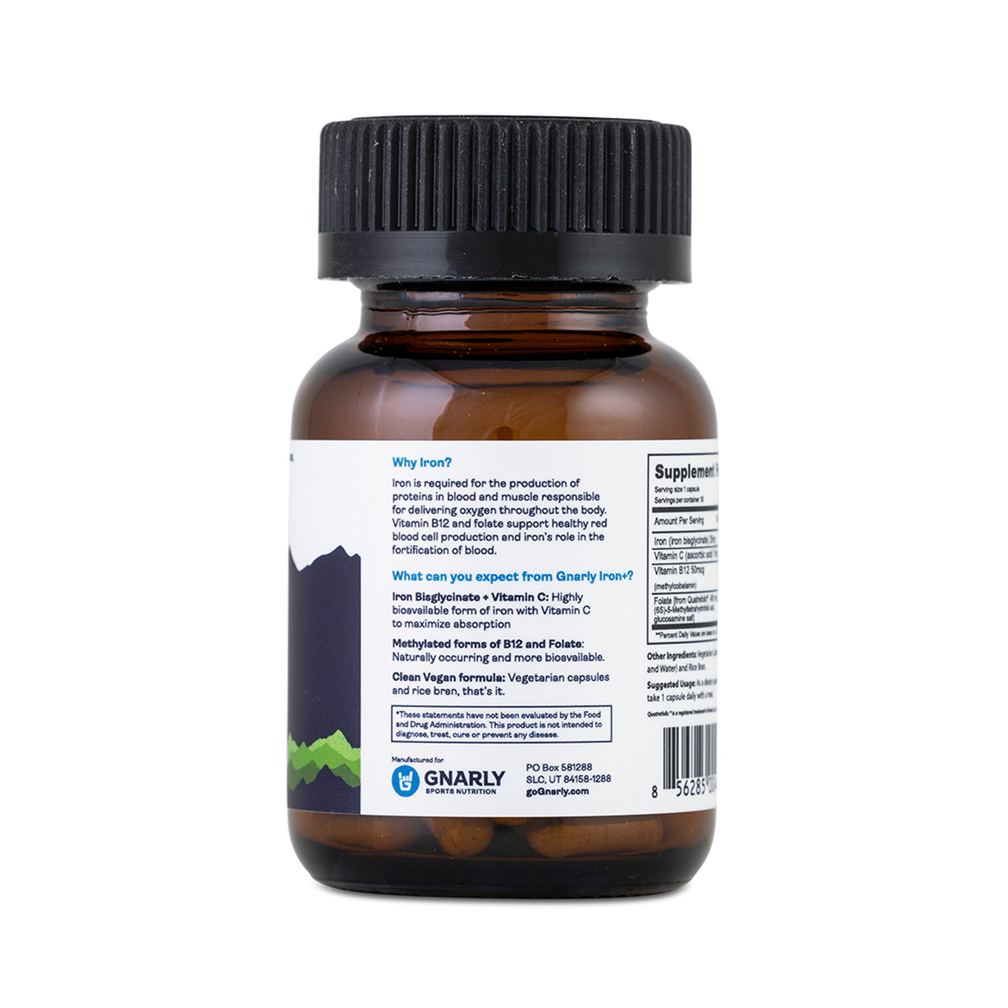 Gnarly Nutrition Baseline Iron Supplement