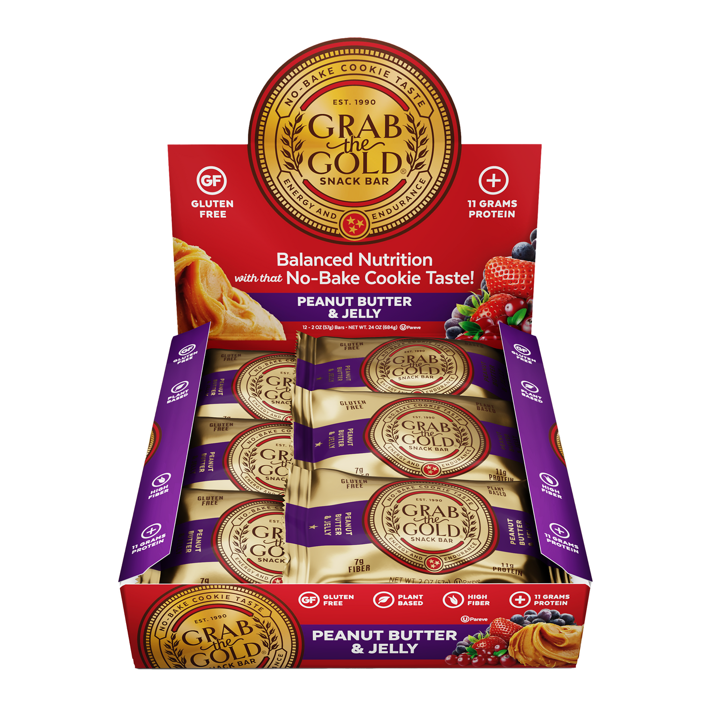 Grab the Gold Snack Bars