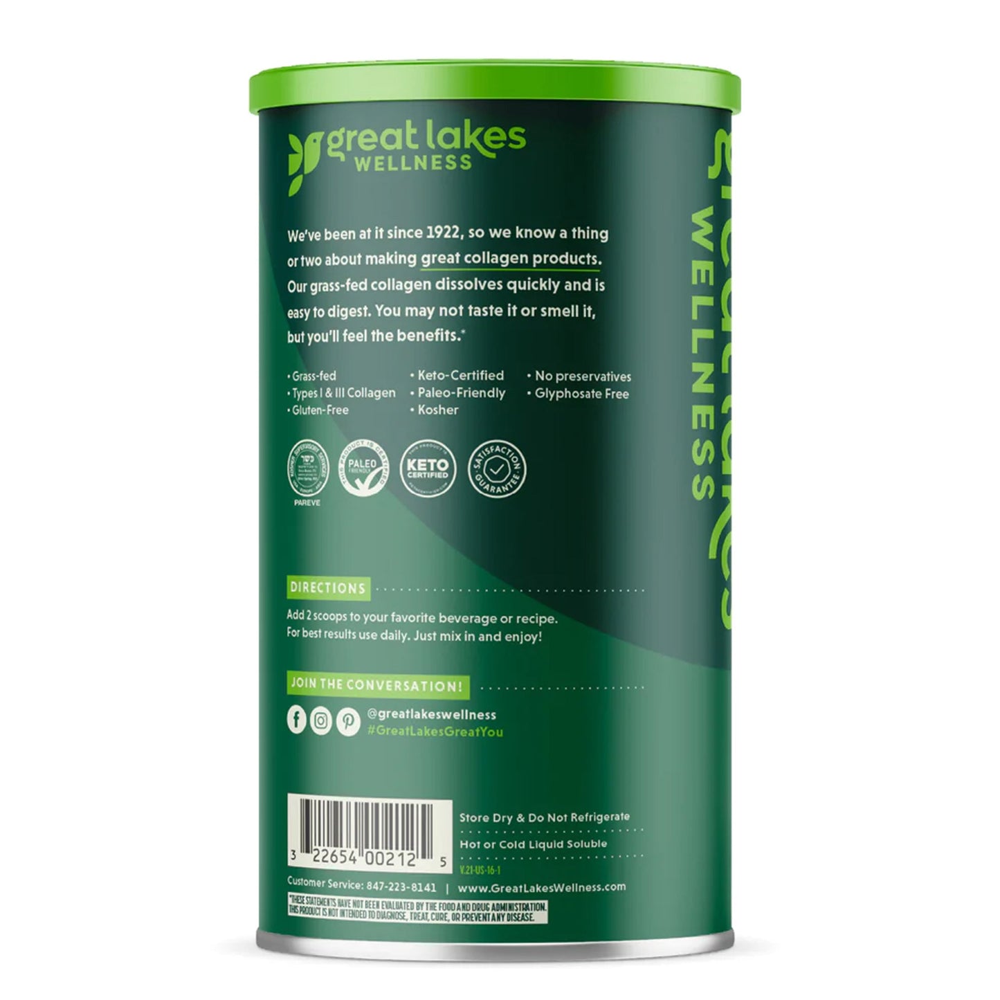 Great Lakes Collagen Peptides