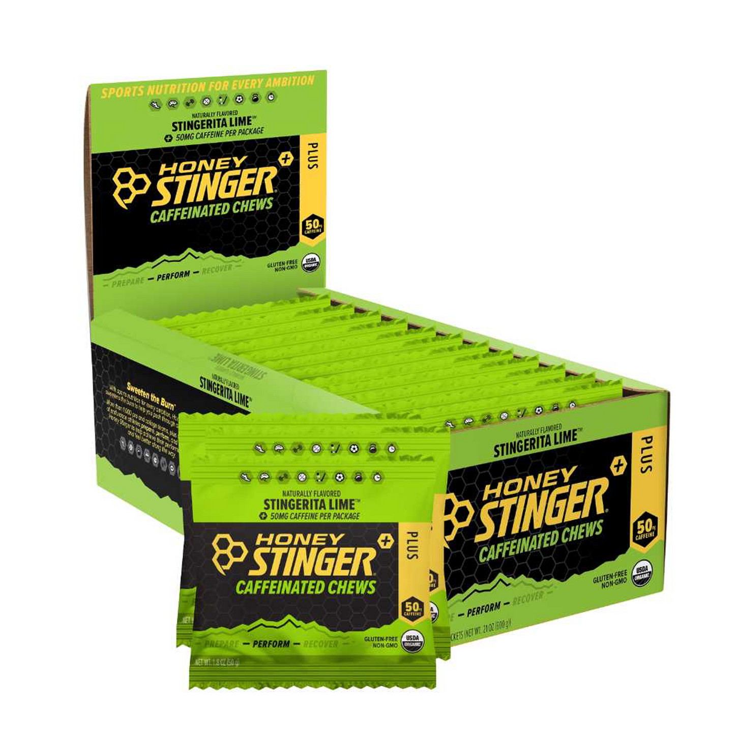 Honey Stinger Energy Chews - Caffeinated