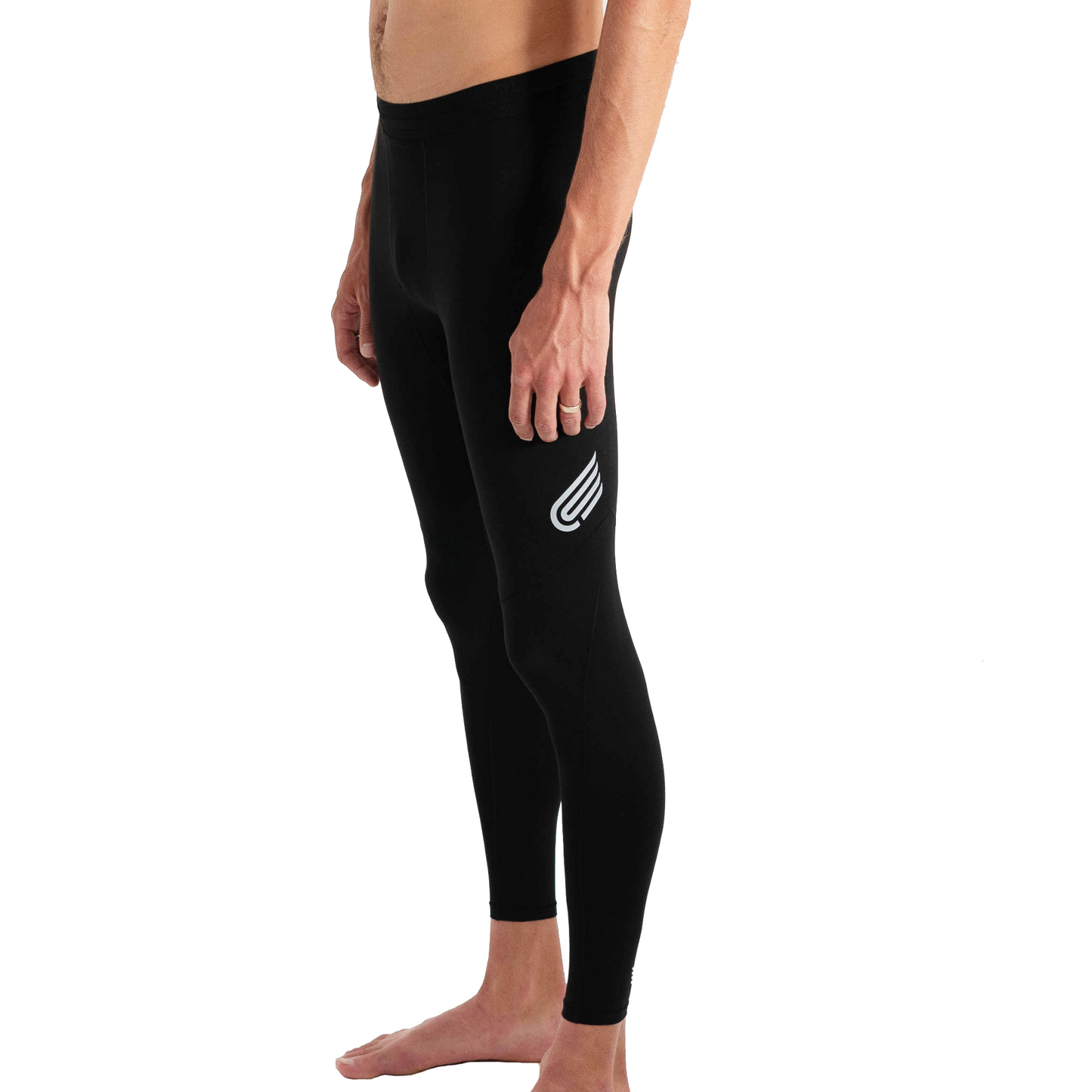 Mens Pressio Compression Run Tights