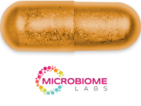 Feed Formulas: Microbiome Labs MegaPreBiotic Pill with Logo