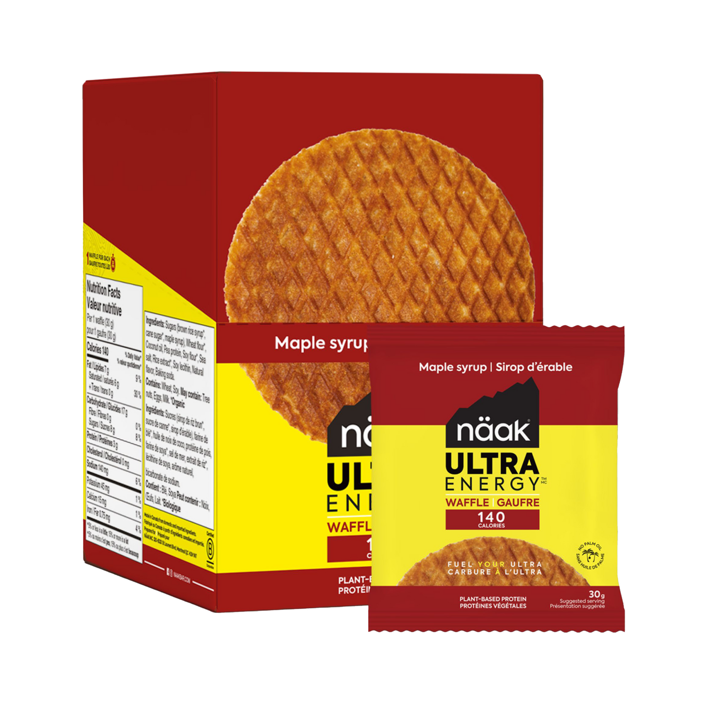 Näak Ultra Energy Waffles