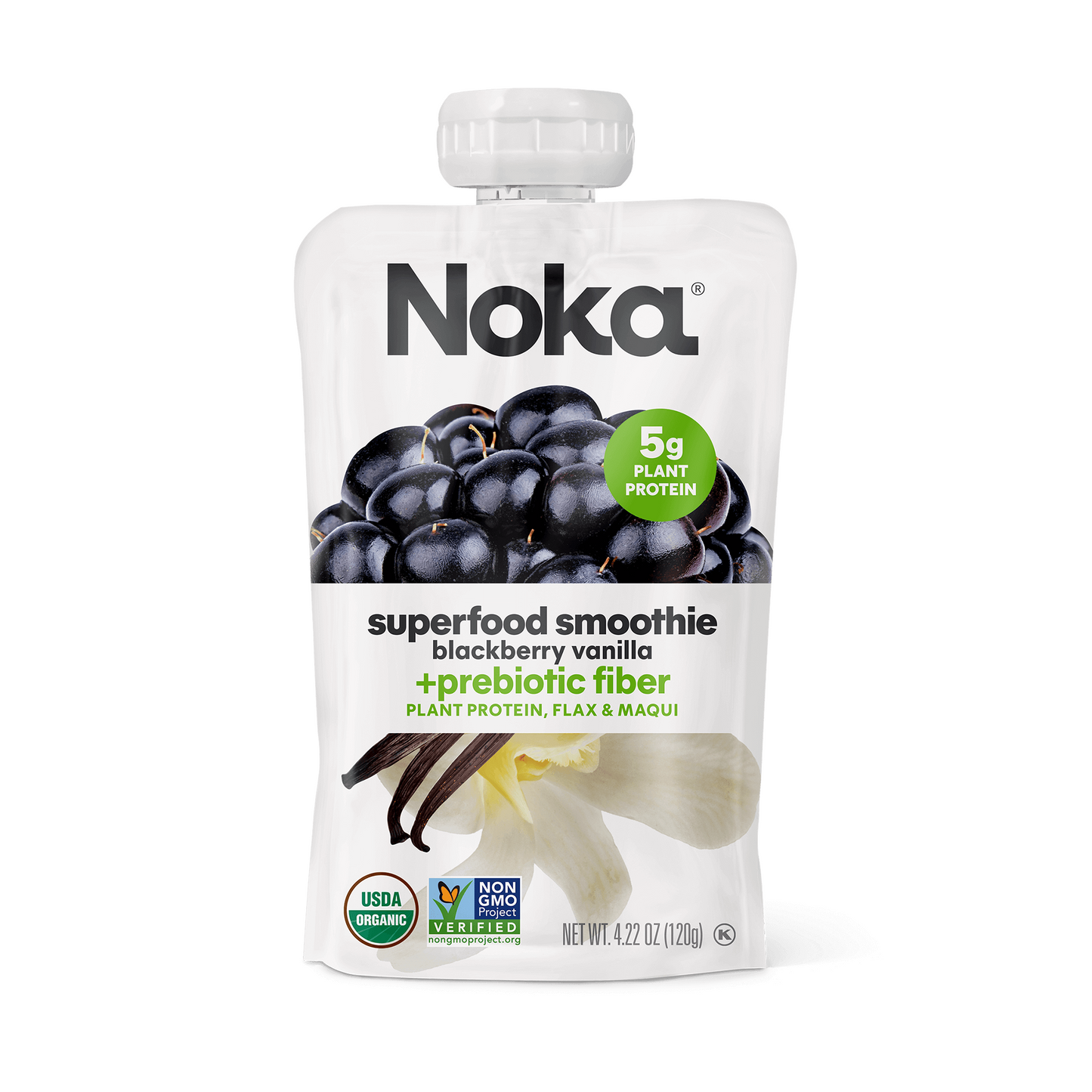 Noka Superfood Smoothies Prebiotic Fiber and Plant Protein