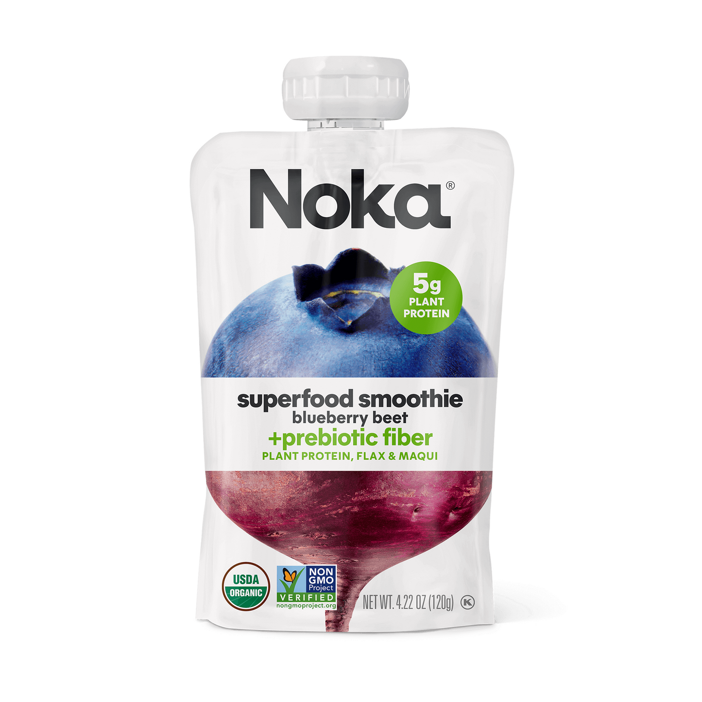 Noka Superfood Smoothies Prebiotic Fiber and Plant Protein