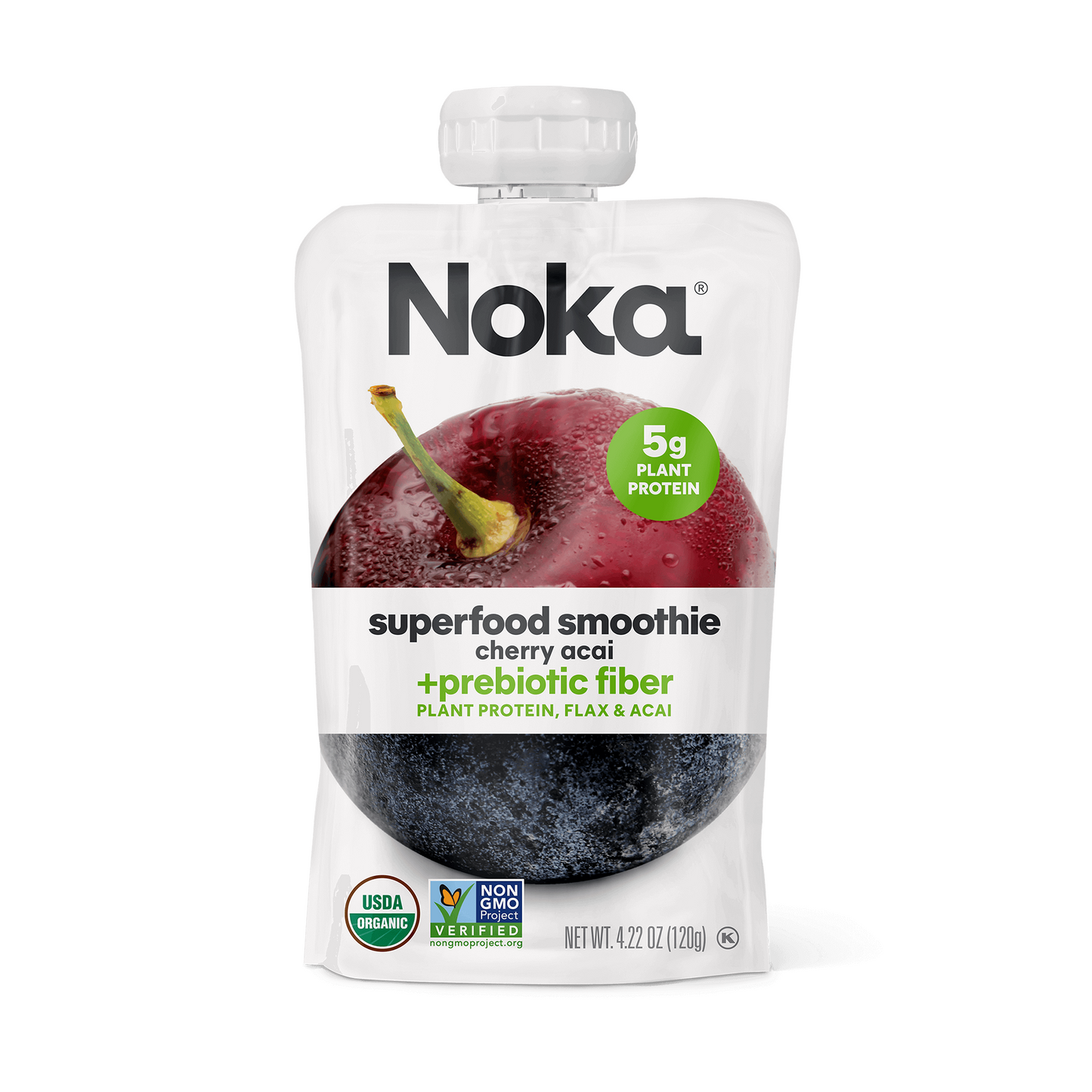Noka Superfood Smoothies Prebiotic Fiber and Plant Protein