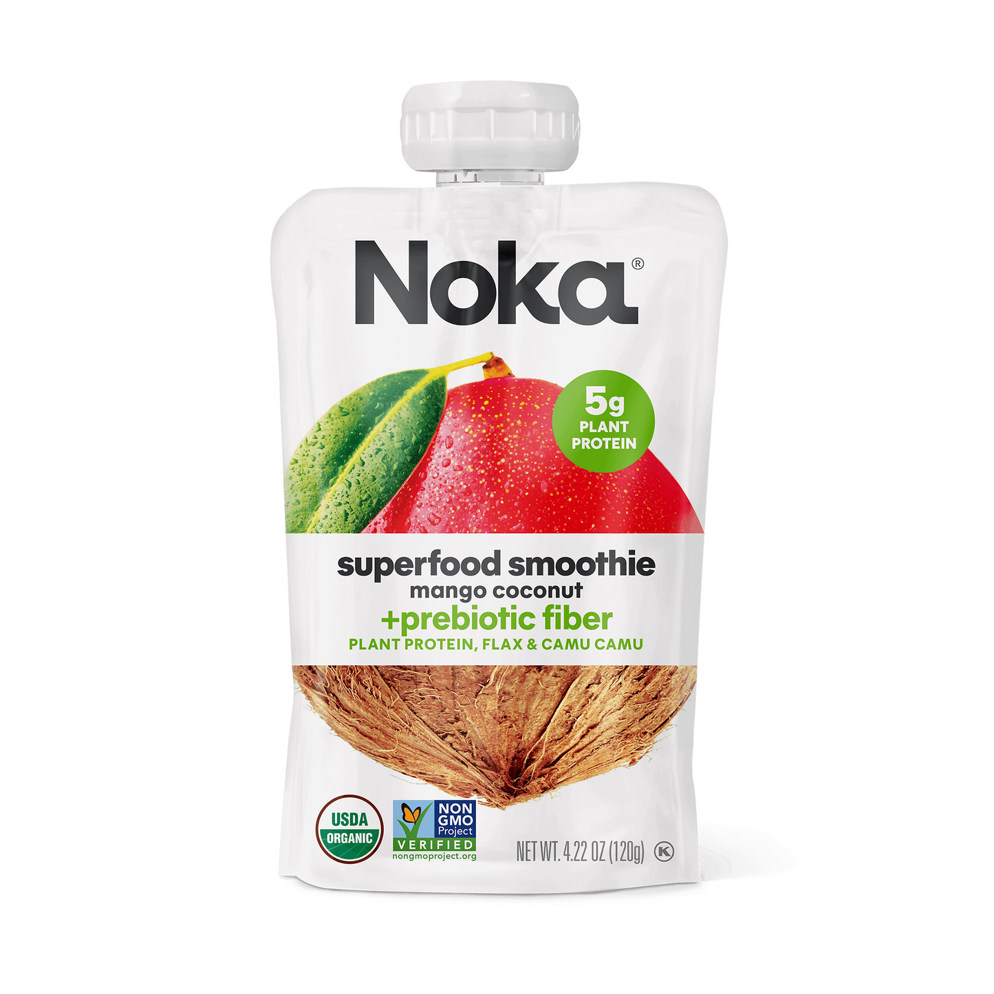 Noka Superfood Smoothies Prebiotic Fiber and Plant Protein