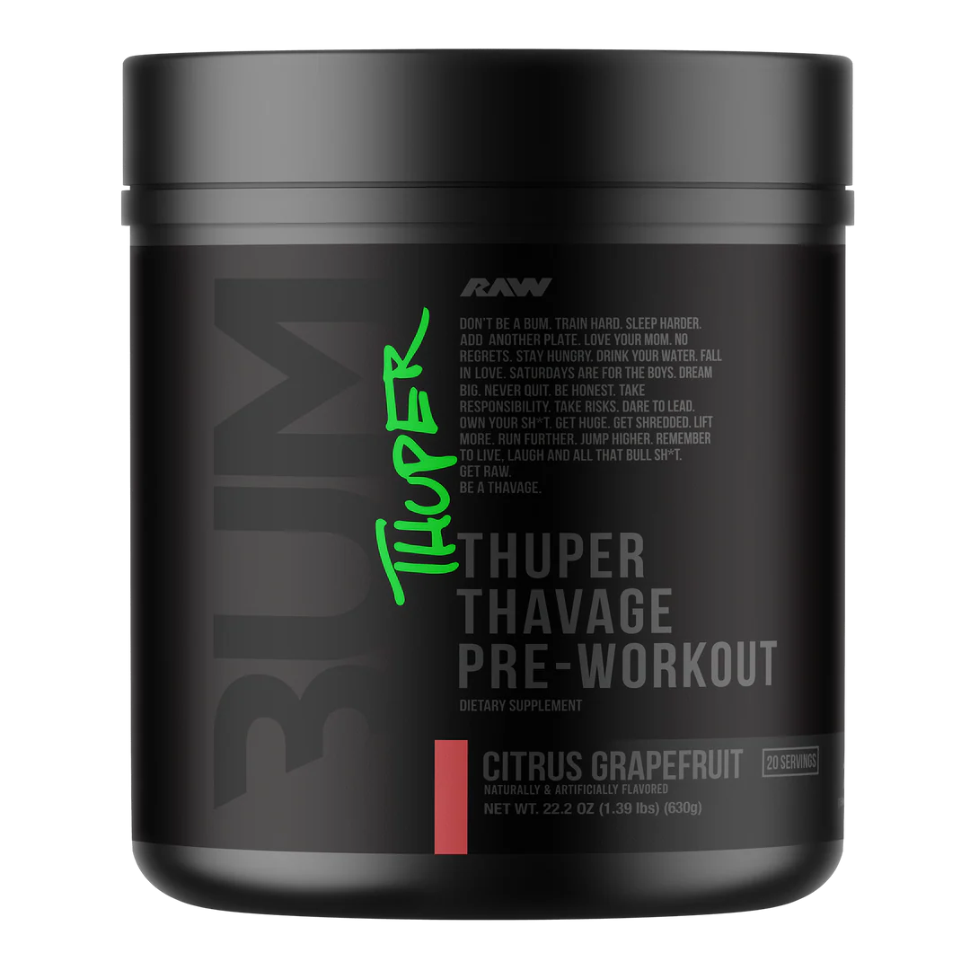 RAW Thuper Thavage Pre-Workout