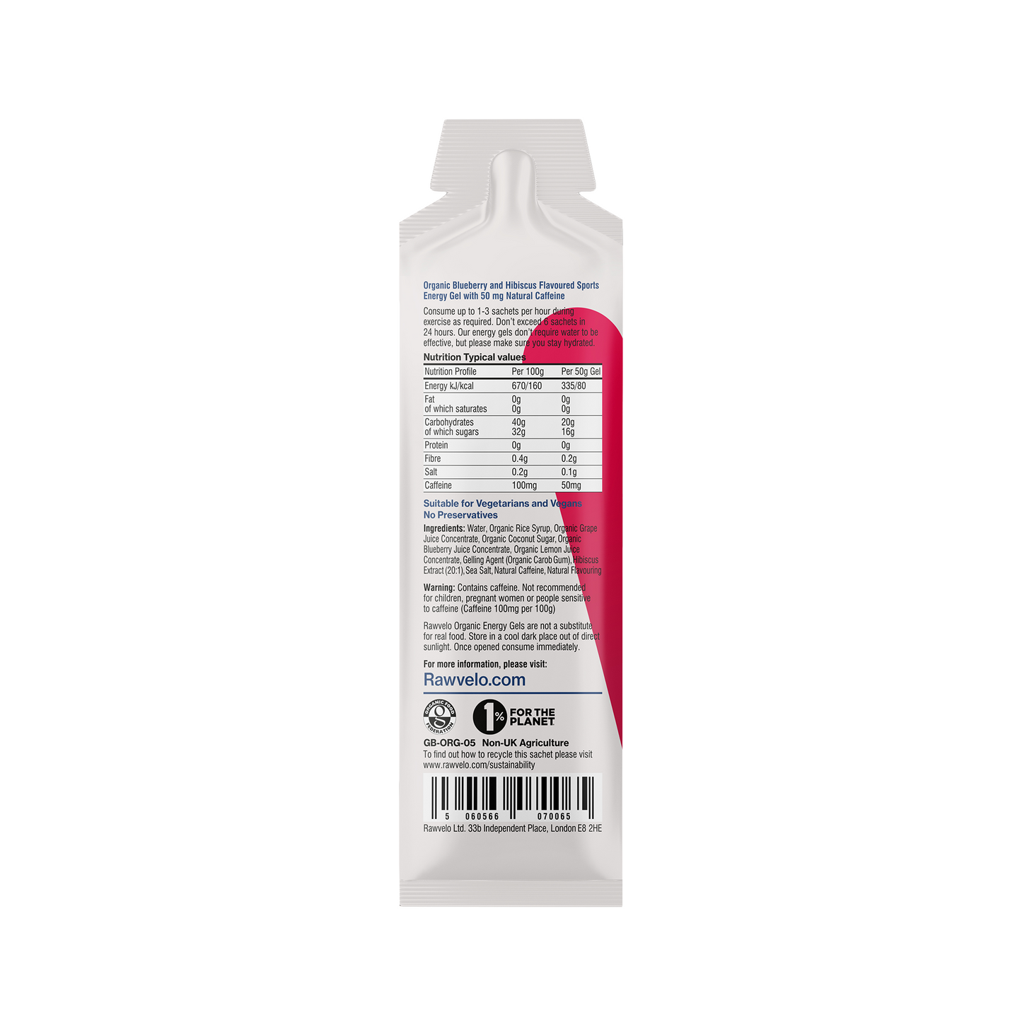 Rawvelo Energy Gel