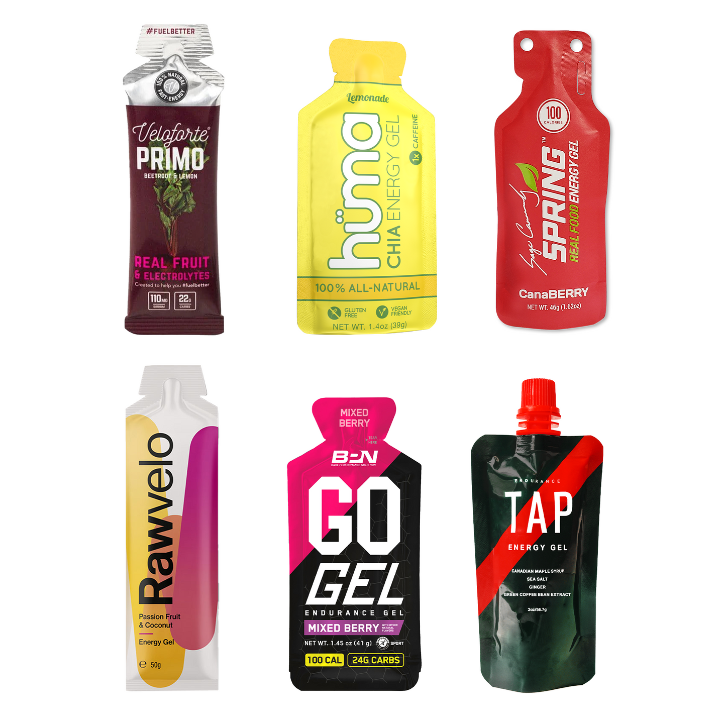 Real Food Gel Tryout Pack
