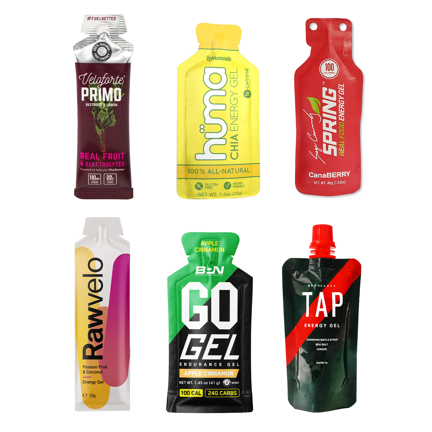 Real Food Gel Tryout Pack