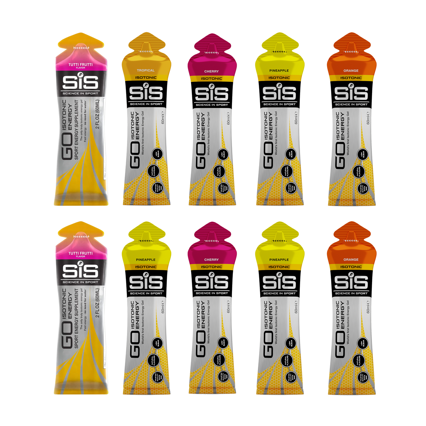 SiS Go Isotonic Energy Gels
