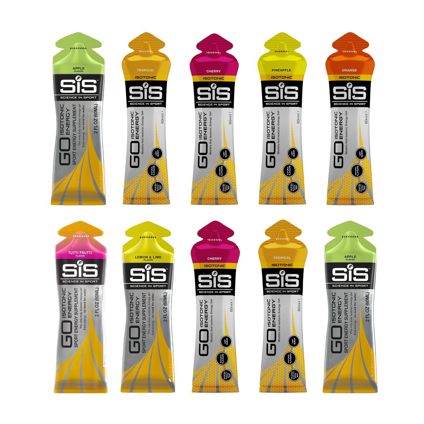 SiS Go Isotonic Energy Gels