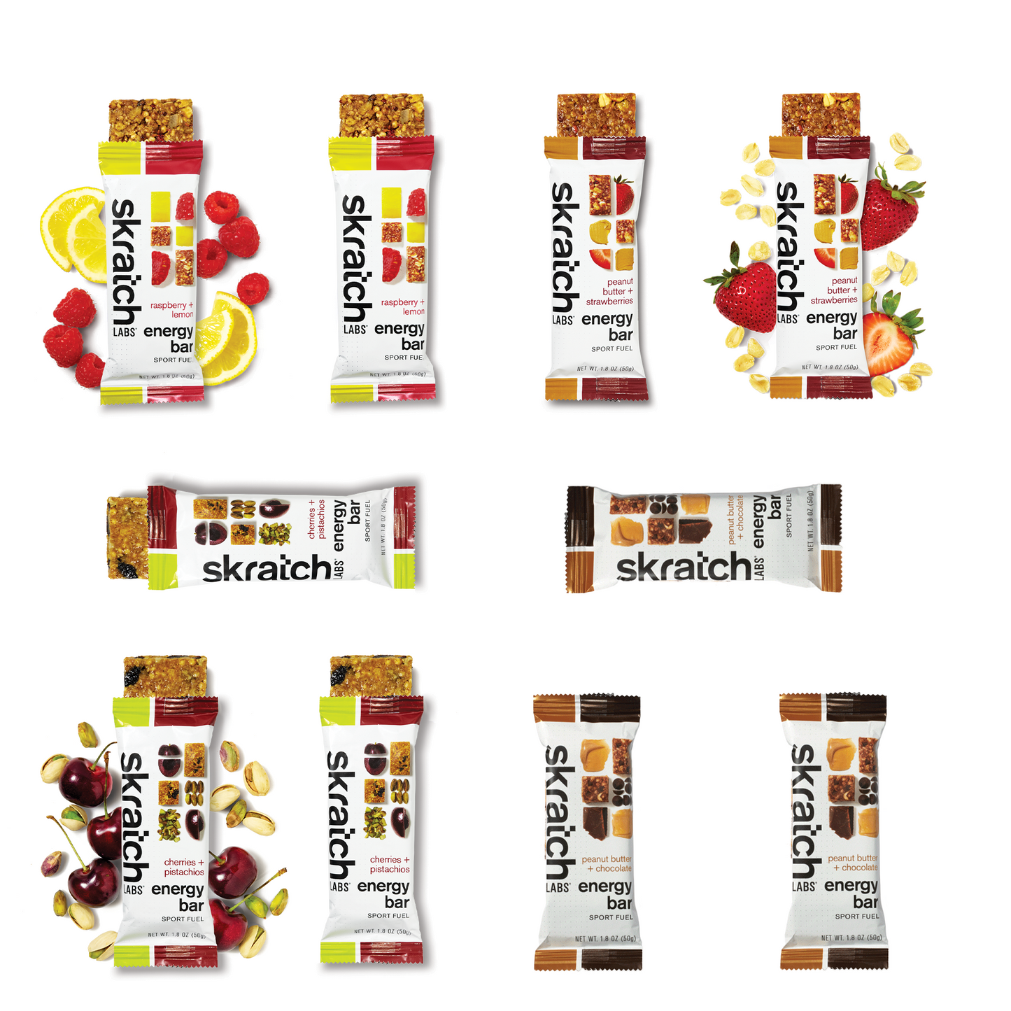 Skratch Labs Energy Bar Sport Fuel Combo Pack
