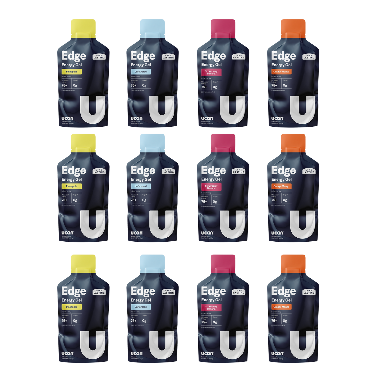 UCAN Edge Gels Sampler Pack
