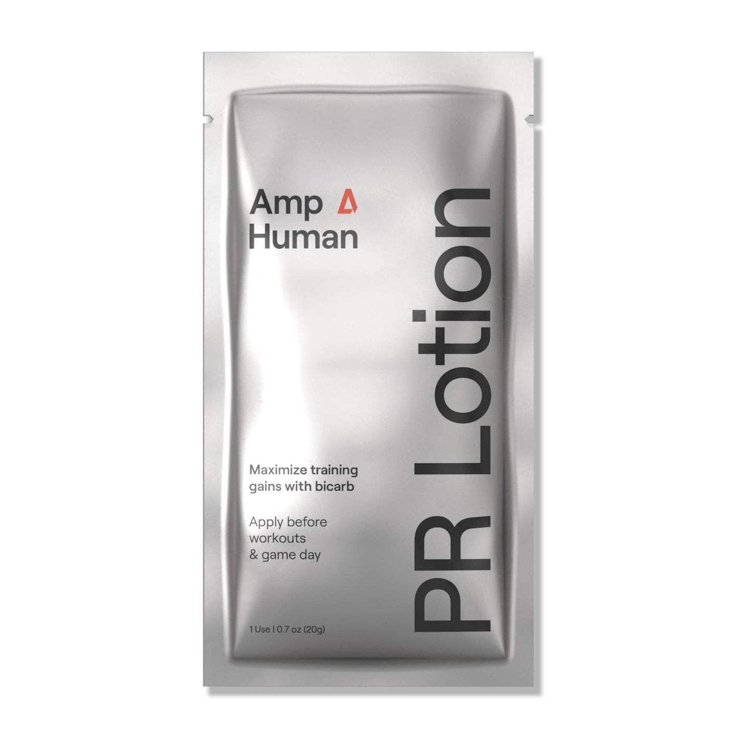 Amp Human Supplements Single Use Packet Amp Human Next Generation PR Lotion