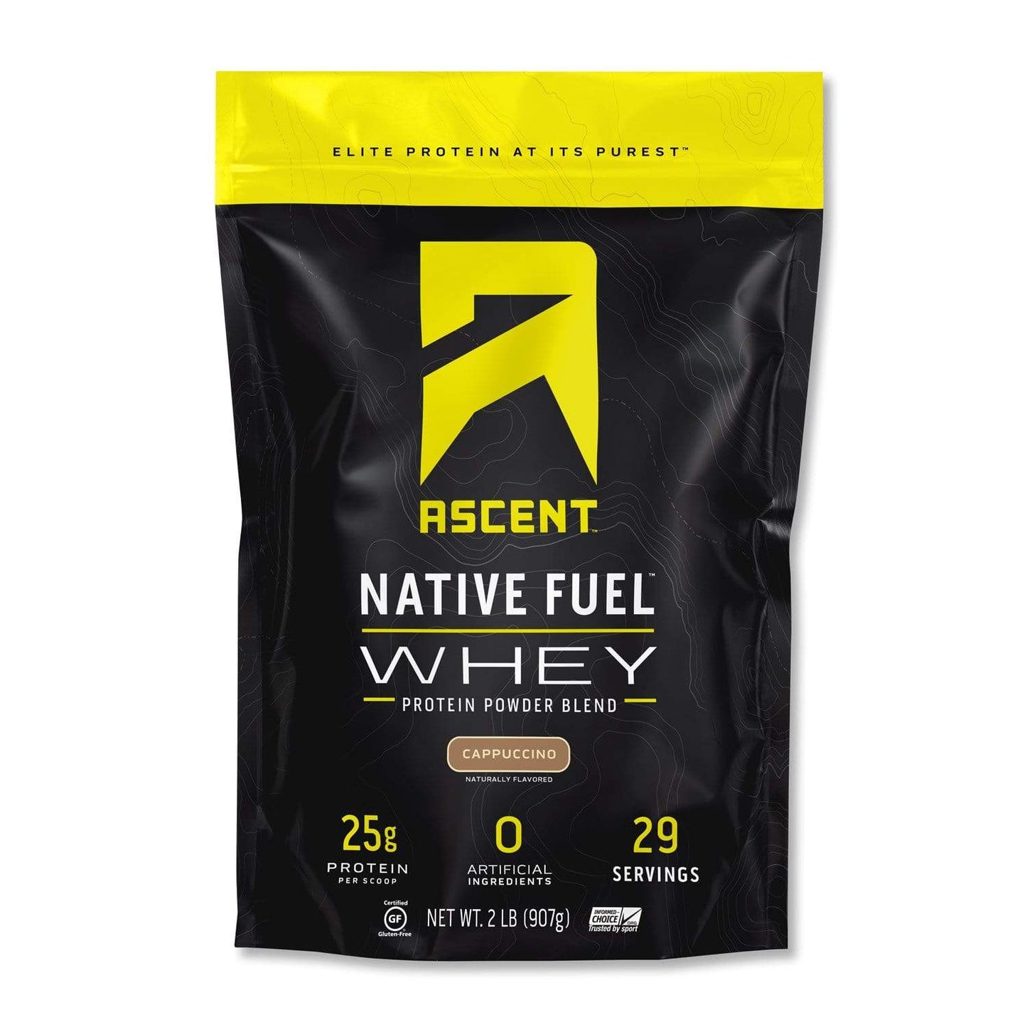 Ascent Fuel Whey Protein-Cappucino-27 Servings-The Feed