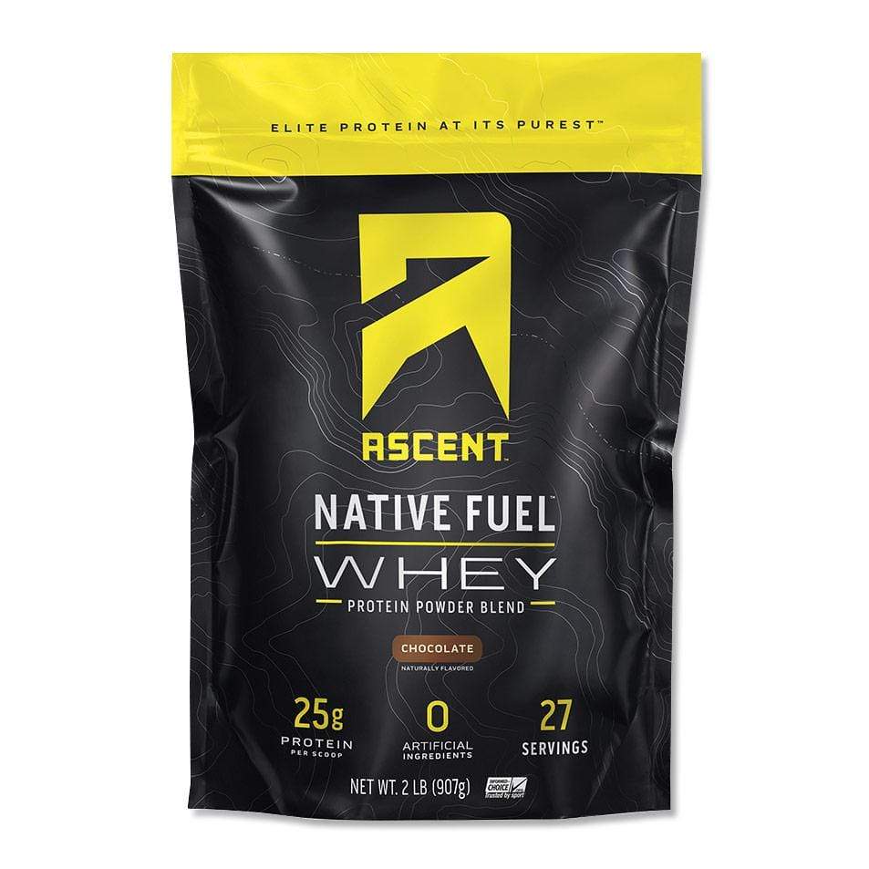 Ascent Fuel Whey Protein-Chocolate-27 Servings-The Feed