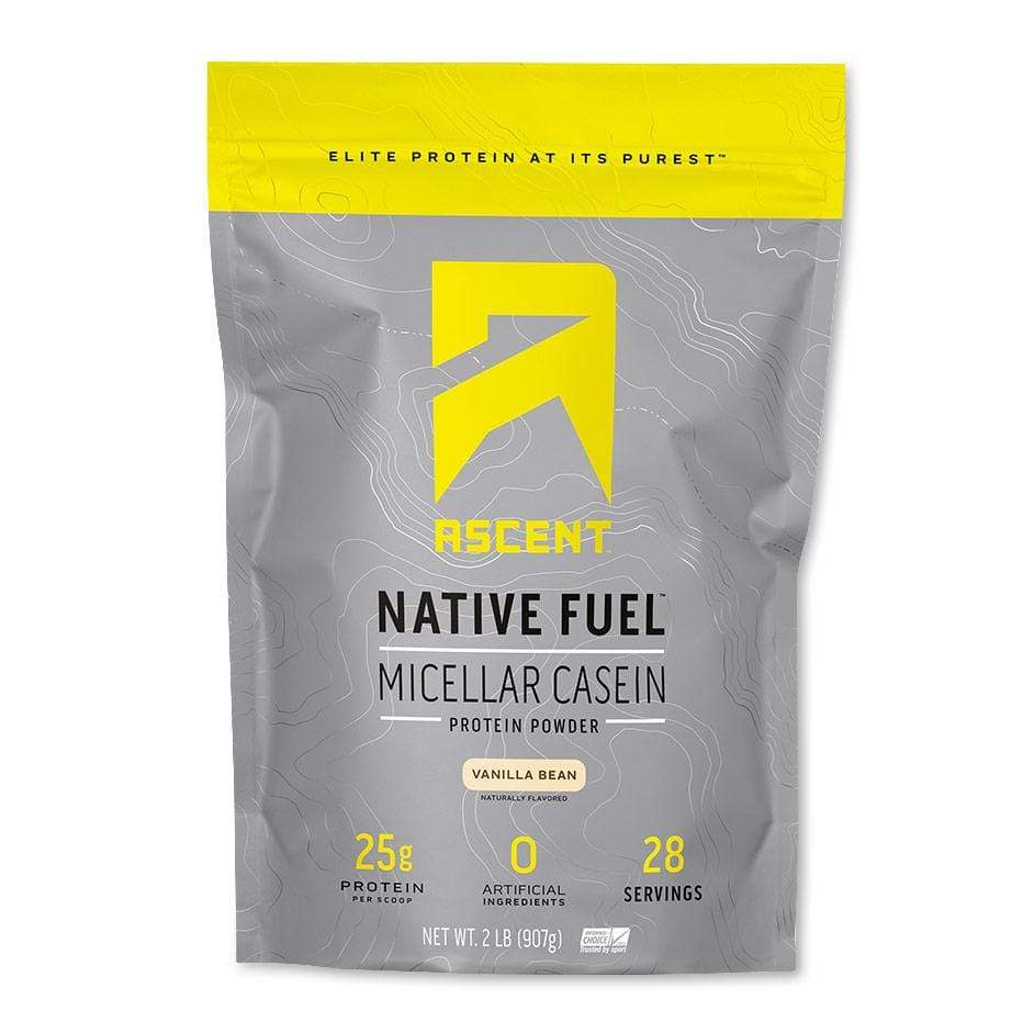 Ascent Native Fuel Micellar Casein Protein-Vanilla Bean-27 Servings-The Feed